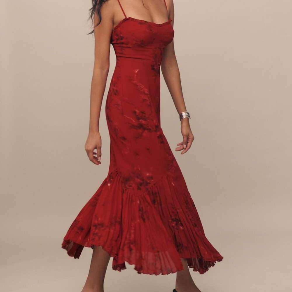 Reformation Aiko Dress Size 4 - Picture 7 of 11